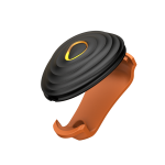 Stryd, ekstra Clip Svart+Oransje (Passer alle versjoner av Stryd)