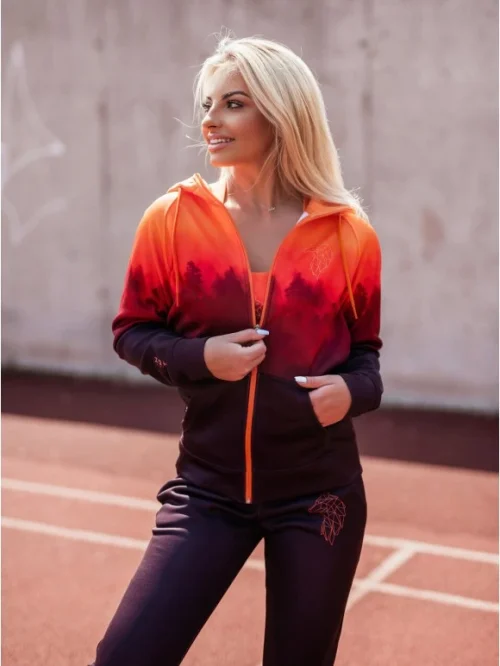 ZO-HAN, Sunset Hettegenser m/glidelås (Dame)