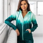 ZO-HAN, Wild & Free Hettegenser m/glidelås (Dame)