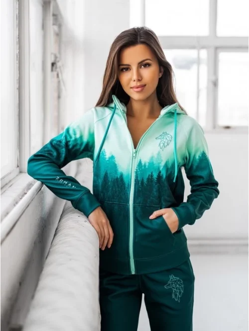 ZO-HAN, Wild & Free Hettegenser m/glidelås (Dame)