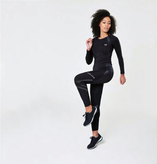 BodyVine Treningstights med kompresjon (Dame, lang) - Bild 2