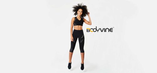 BodyVine Treningstights med kompresjon (Dame, 3/4 lengde) - Bild 3