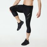 BodyVine Treningstights med kompresjon (Herre, 3/4 lengde)