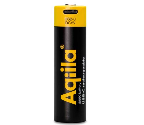 Aqiila Rechargable 18650 Battery