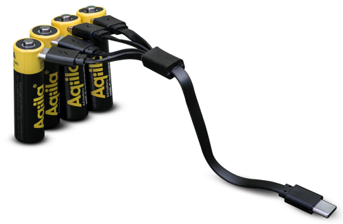 Aqiila Rechargable AA Battery, 4-pack - Bild 3