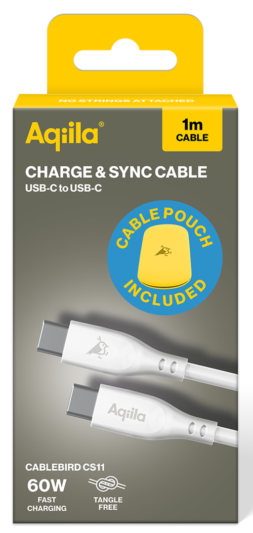Aqiila Silicon USB-C/USB-C 2.0 60W 1m - Bild 4