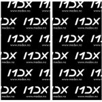 MDX Buff, sort med hvit logo