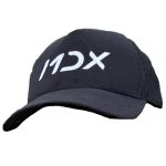 MDX Caps, sort med hvit logo