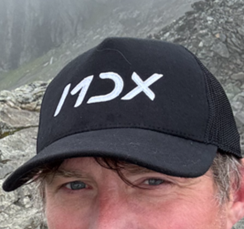 MDX Caps, sort med hvit logo - Bild 2