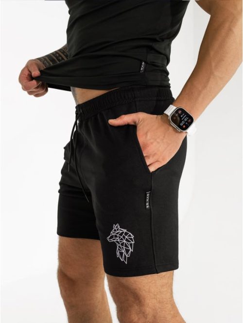 ZO-HAN, Silver Wolf Sports Shorts Fusion (Herre)