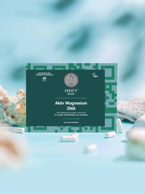 SHIFT SPORT Aktiv ZMA Magnesium tilskudd | 60 kapsl - Bild 2