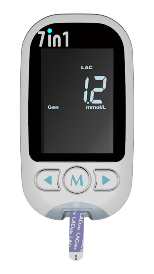 Laktatmåler MultiPRO XPER (TD-4216), Lac-Hb/Hct-Ua-Tri-Glu-Ke-Col (TD-4216) - Bild 7